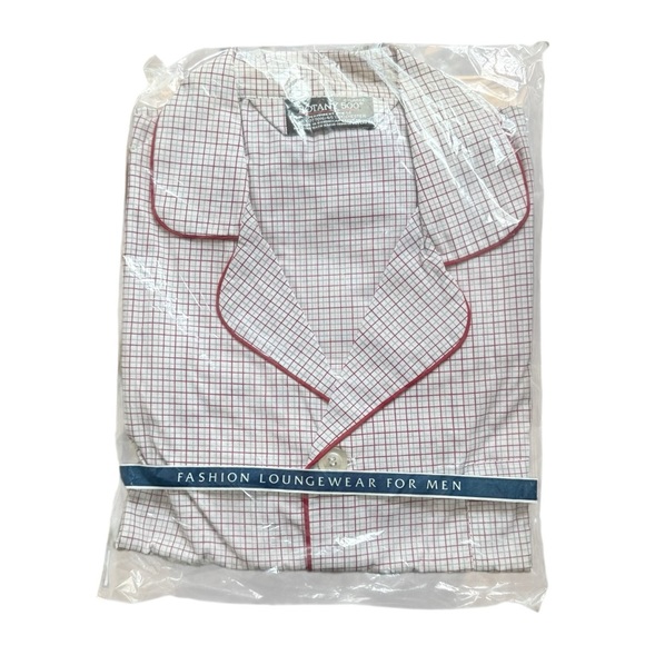 Botany 500 Other - Botany 500 Permanent Press Men’s Plaid Button Down Pajama Shirt Size Large